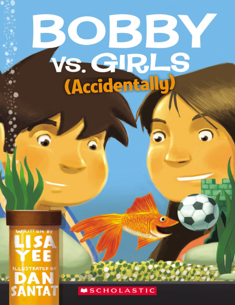 Bobby vs Girls Lisa Yee Kitap Kapağı