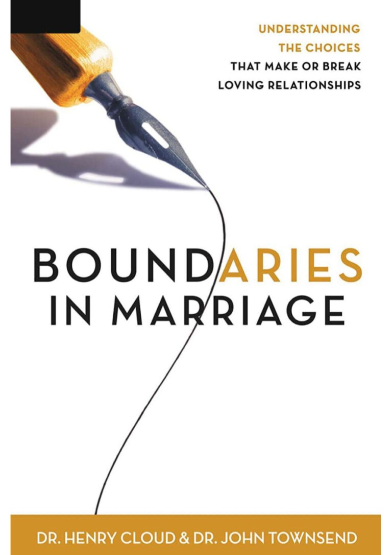 Boundaries in marriage Kitap Kapağı