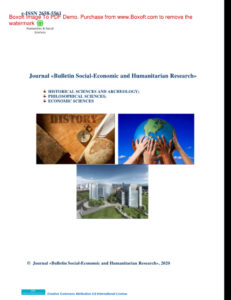 Bulletin Social Economic and Humanitarian Research № 5 Russian Edition коллектив авторов Kitap Kapağı
