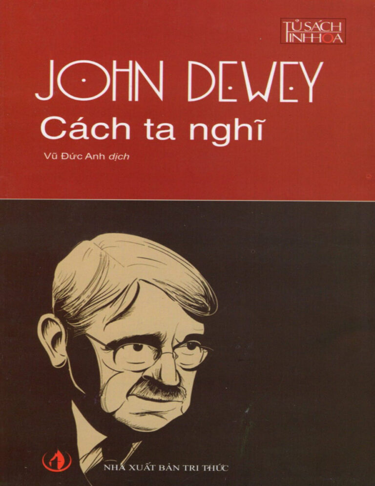 Cách ta nghĩ Vietnamese John Dewey Kitap Kapağı