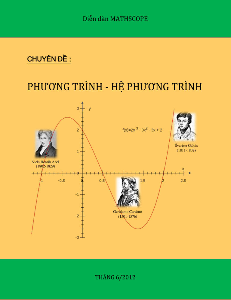 Chuyen de Phuong trinh He phuong trinh Vietnamese Edition Nguyen Anh Huy Kitap Kapağı