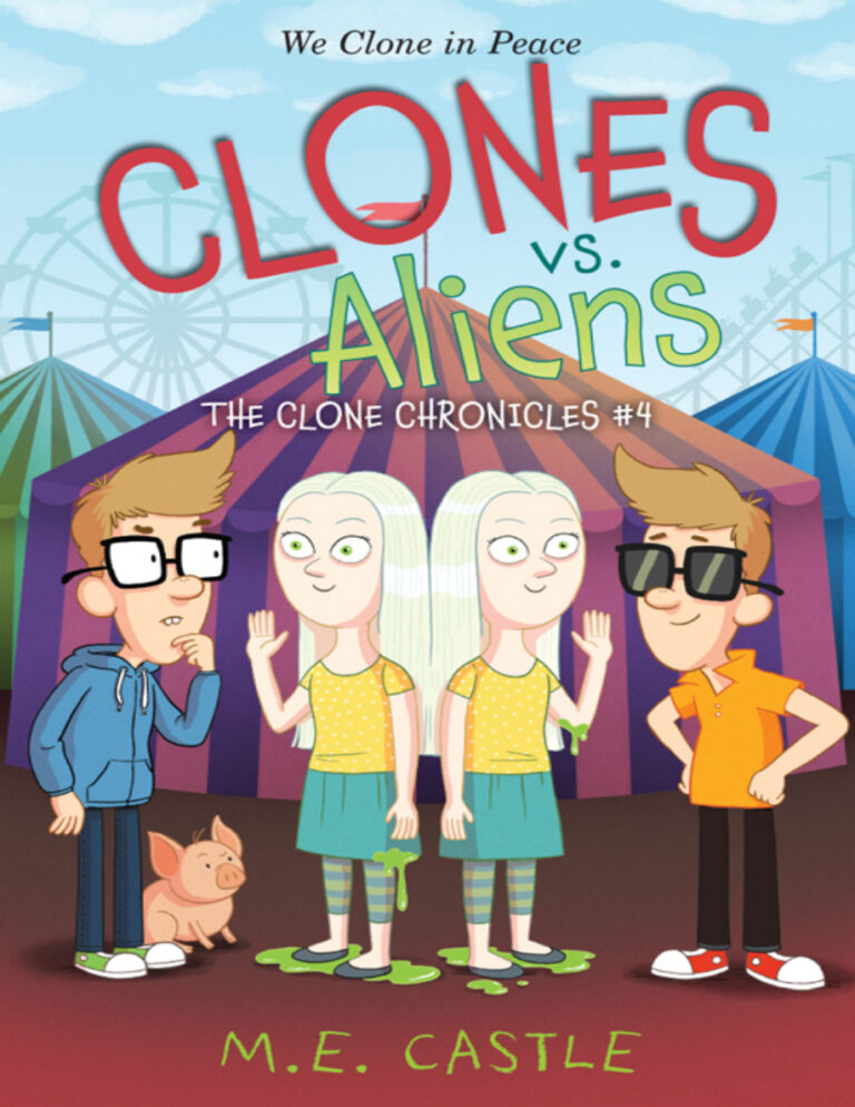 Clones vs Aliens ME Castle Kitap Kapağı