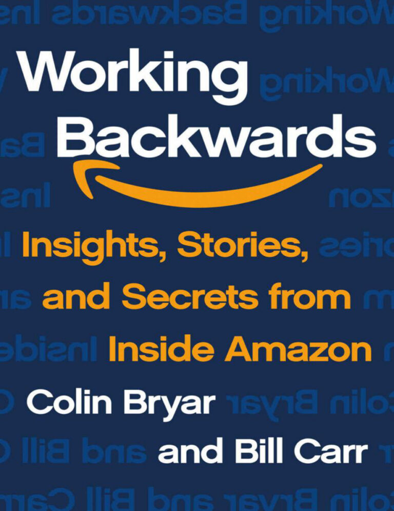 Working Backwards PDF – Colin Bryar, Bill Carr