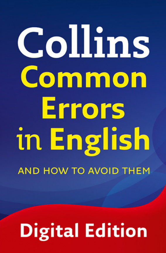 Collins Common Errors Kitap Kapağı