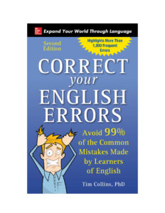 Correct Your English Errors Second Edition Kitap Kapağı