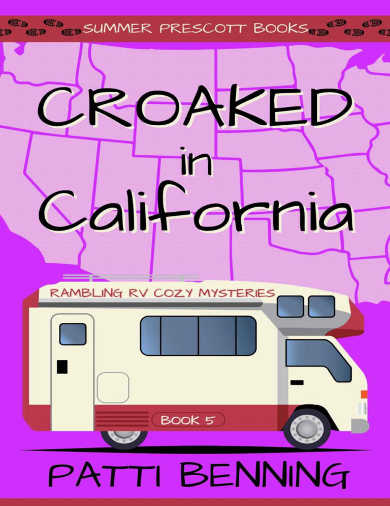 Croaked in California Patti Benning Kitap Kapağı