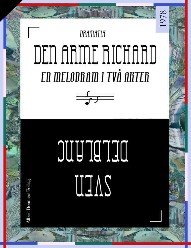 Den arme Richard en melodram i tva akter Delblanc Sven Kitap Kapağı
