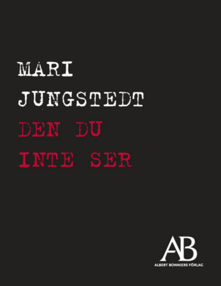 Den du inte ser Jungstedt Mari Kitap Kapağı