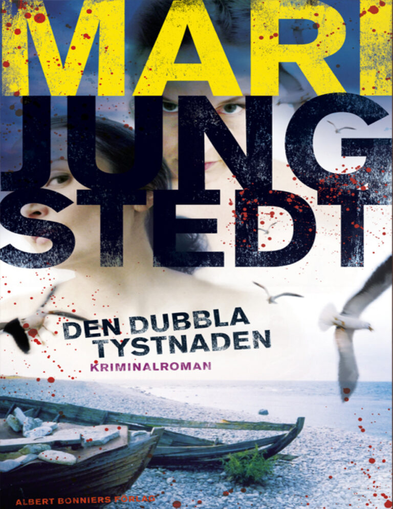 Den dubbla tystnaden Jungstedt Mari Kitap Kapağı