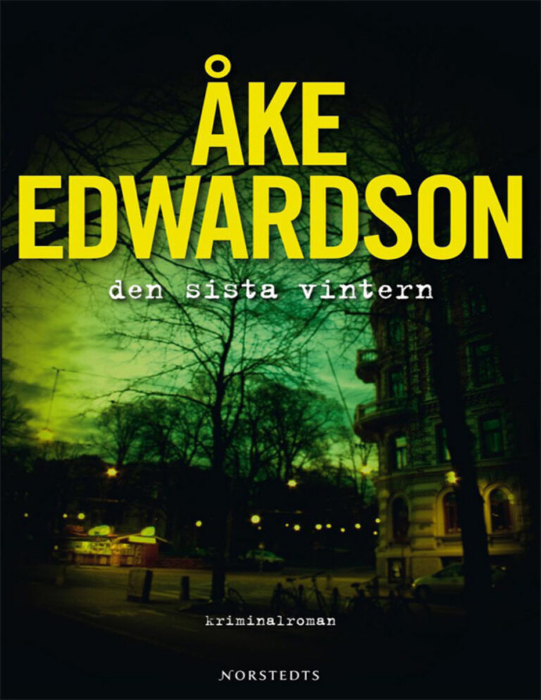 Den sista vintern Edwardson Ake Kitap Kapağı