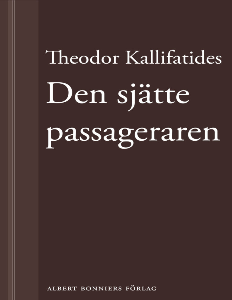Den sjätte passageraren PDF Download – Kallifatides Theodor