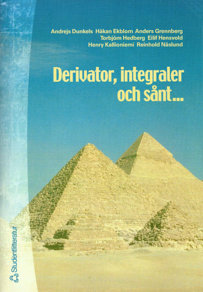Derivator integraler och sant Swedish Edition Andrejs Dunkels Kitap Kapağı