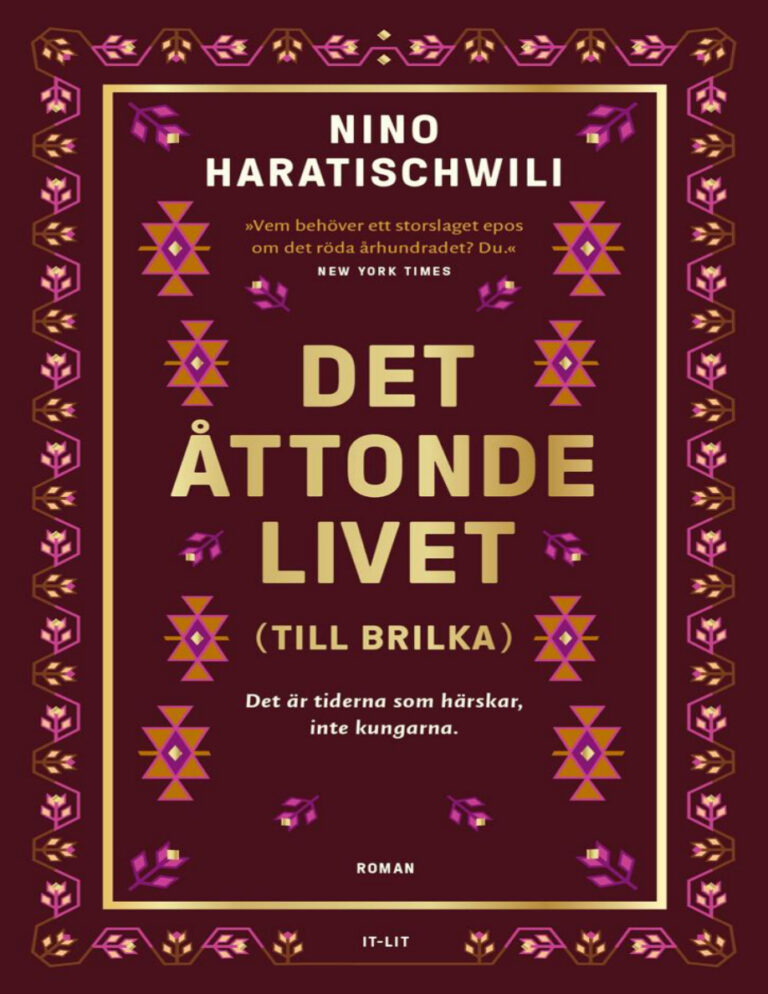 Det attende livet Swedish Edition Nino Haratischwili Kitap Kapağı