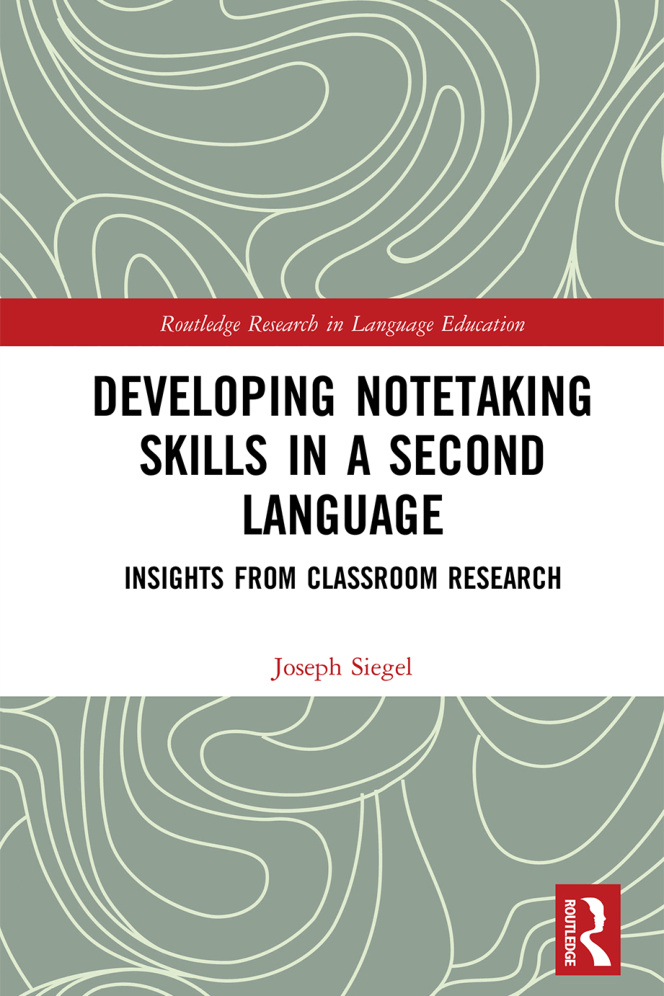 Developing Notetaking Skills in a Second Language @elt pdf files Kitap Kapağı