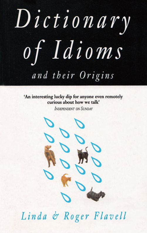 Dictionary of Idioms and Their Origins Kitap Kapağı