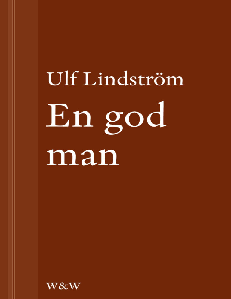 En god man Lindstrom Ulf Kitap Kapağı