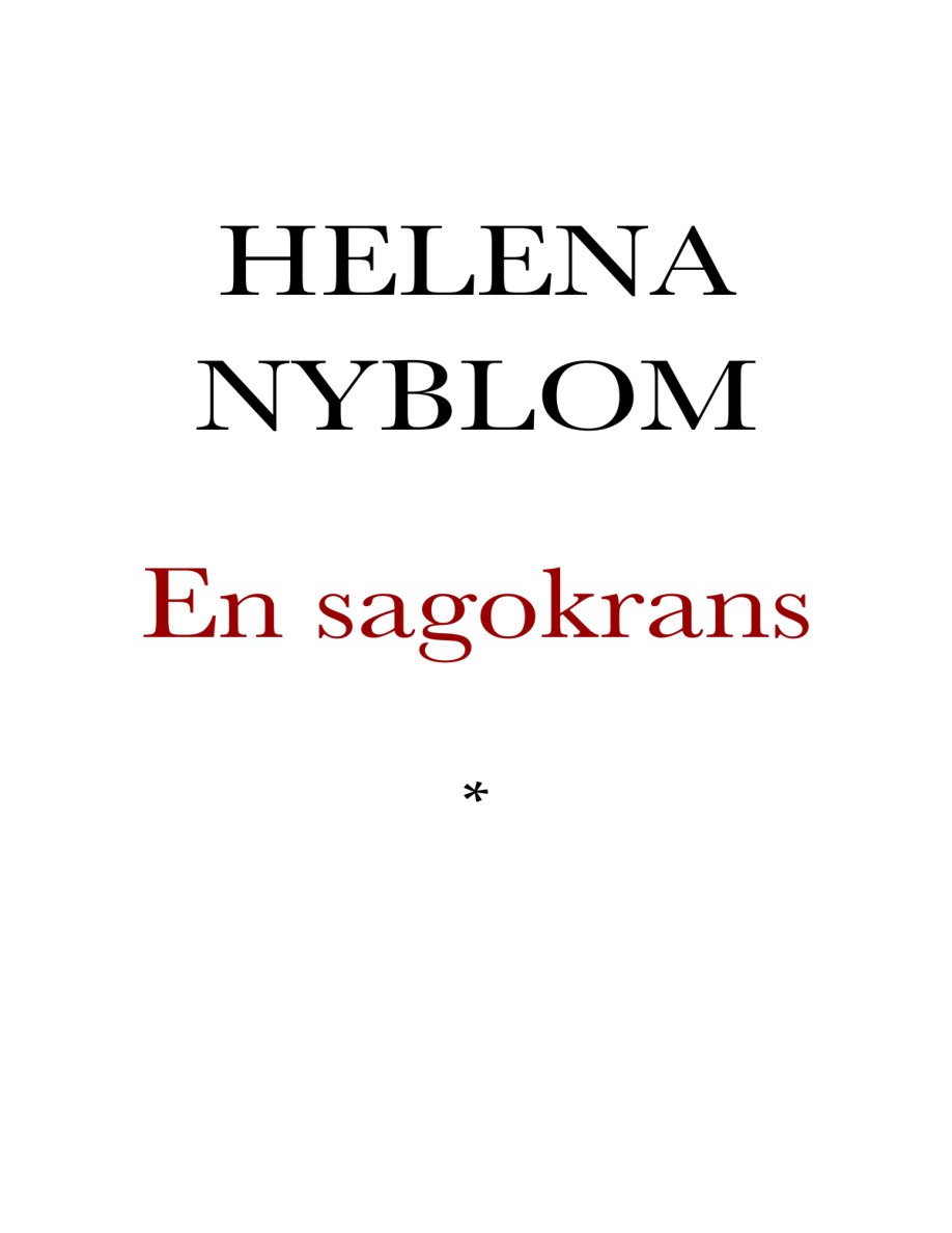 En sagokrans PDF Download