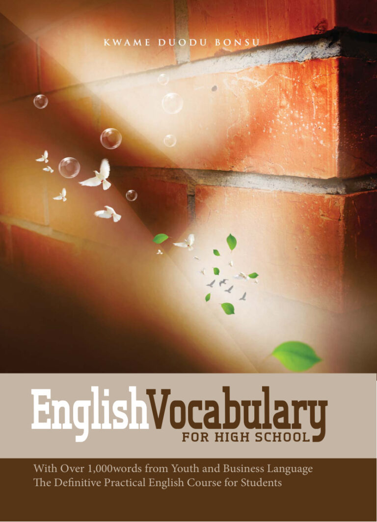 English Vocabulary for High School Kitap Kapağı