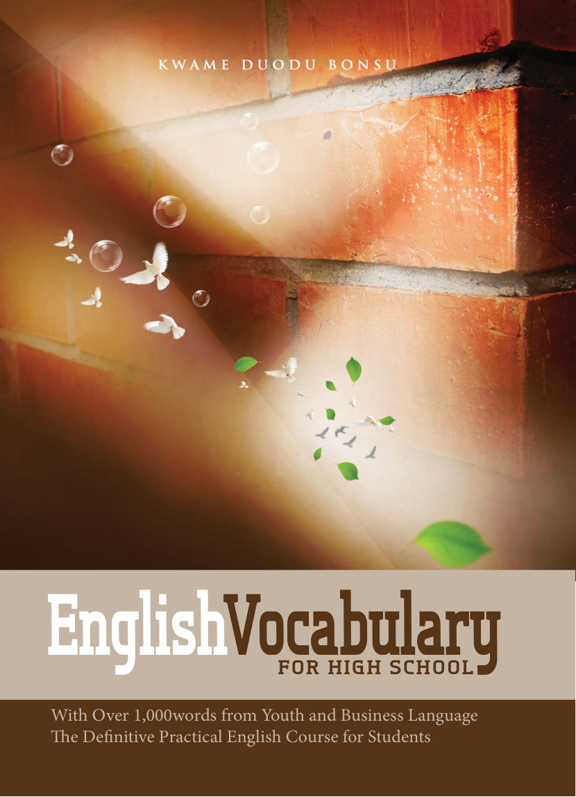 English Vocabulary for High School