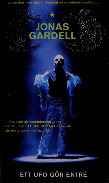 Ett ufo gor entre Swedish Edition Jonas Gardell Kitap Kapağı