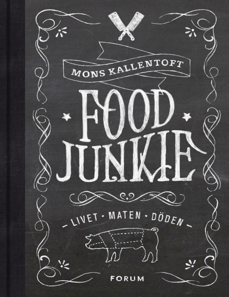 Food Junkie livet maten doden Kallentoft Mons Kitap Kapağı