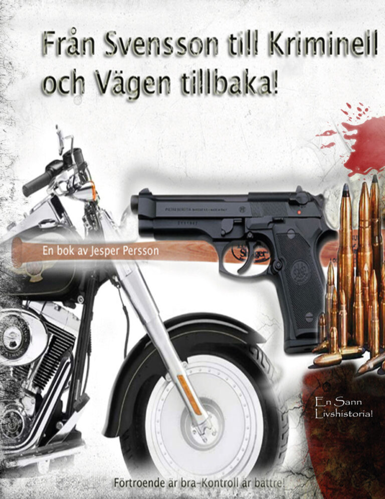 Fran Svensson till kriminell och vagen tillbaka Persson Jesper Kitap Kapağı