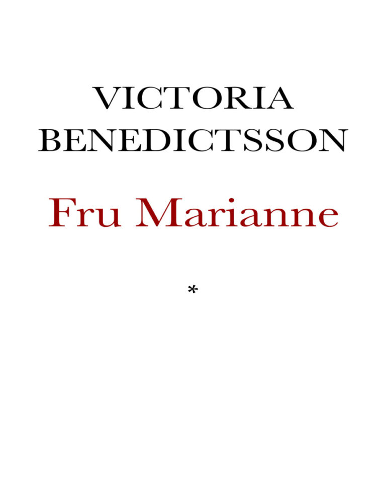 Fru Marianne PDF Download – Benedictsson Victoria