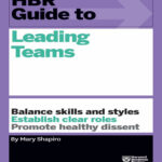 HBR Shapiro, Mary HBR guide to leading teams Kitap Kapağı