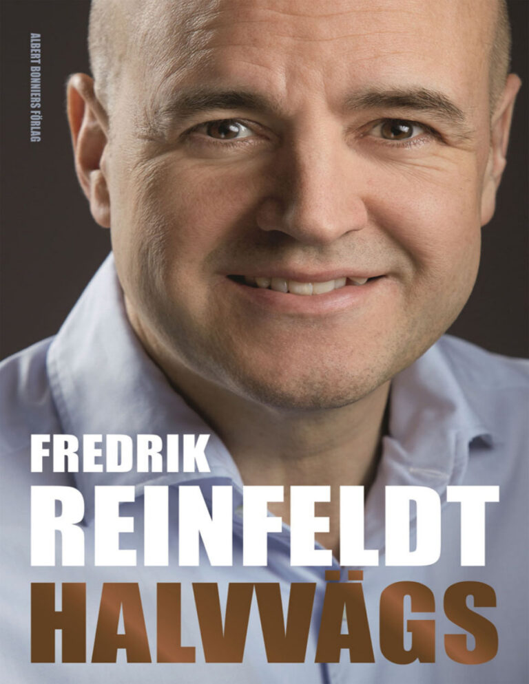 Halvvags Swedish Edition Fredrik Reinfeldt Kitap Kapağı