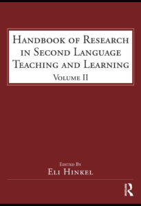 Handbook of Research in Second Language Teaching and Learning Volume Kitap Kapağı