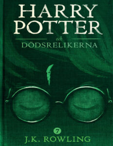 Harry Potter och Dodsrelikerna Swedish Edition JK Rowling Kitap Kapağı