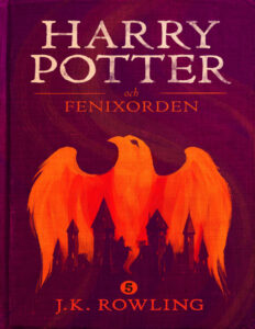 Harry Potter och Fenixorden Swedish Edition JK Rowling Kitap Kapağı