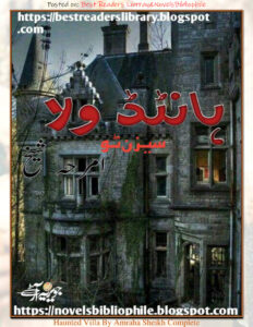 Haunted Villa Season 2 پریتوادت ولا سیزن 2 Urdu Edition Amraha Sheikh Kitap Kapağı