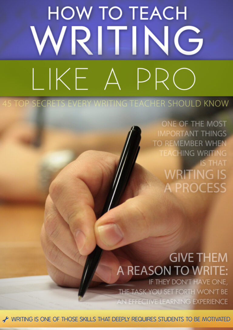 How to Teach Writing Like a Pro Kitap Kapağı