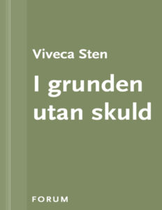I grunden utan skuld Sten Viveca Kitap Kapağı