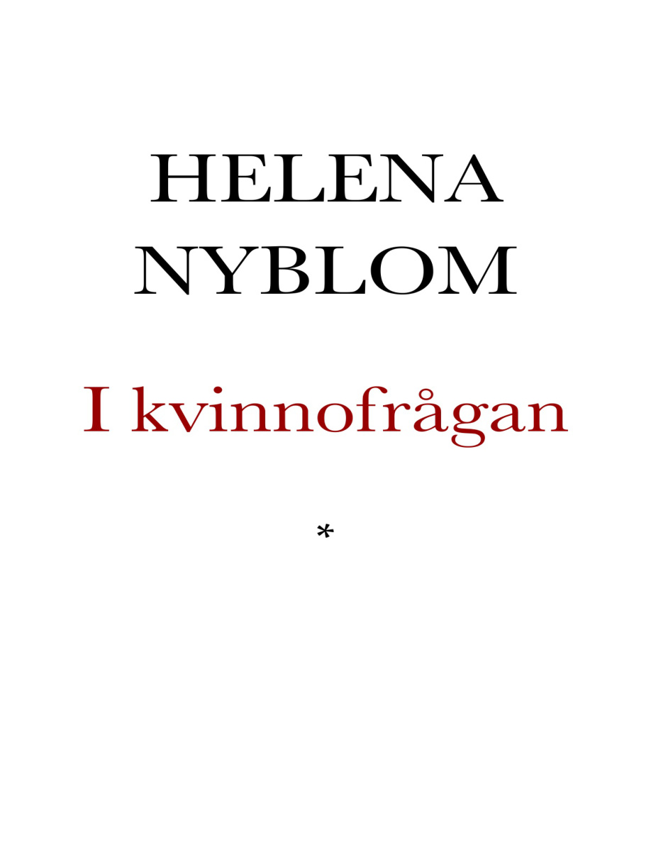 I kvinnofrågan PDF Download