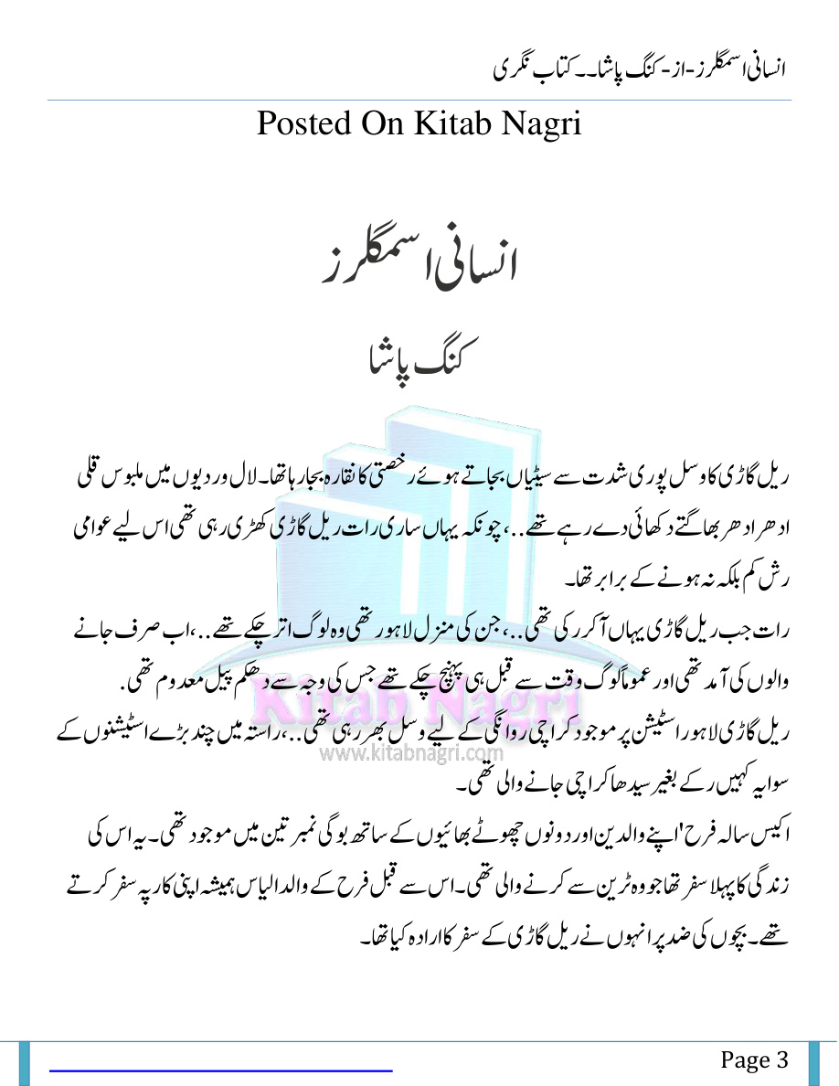Insani Smugglers PDF Download