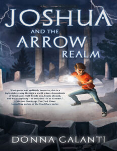 Joshua and the Lightning Road Donna Galanti Kitap Kapağı