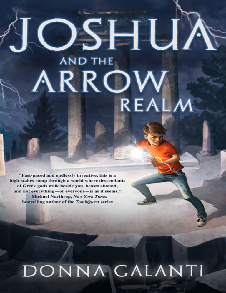 Joshua and the Lightning Road Donna Galanti Kitap Kapağı