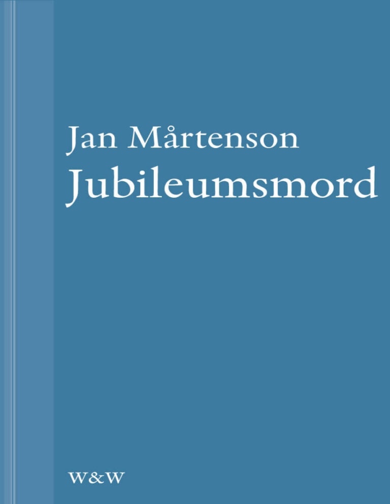 Jubileumsmord Martenson Jan Kitap Kapağı