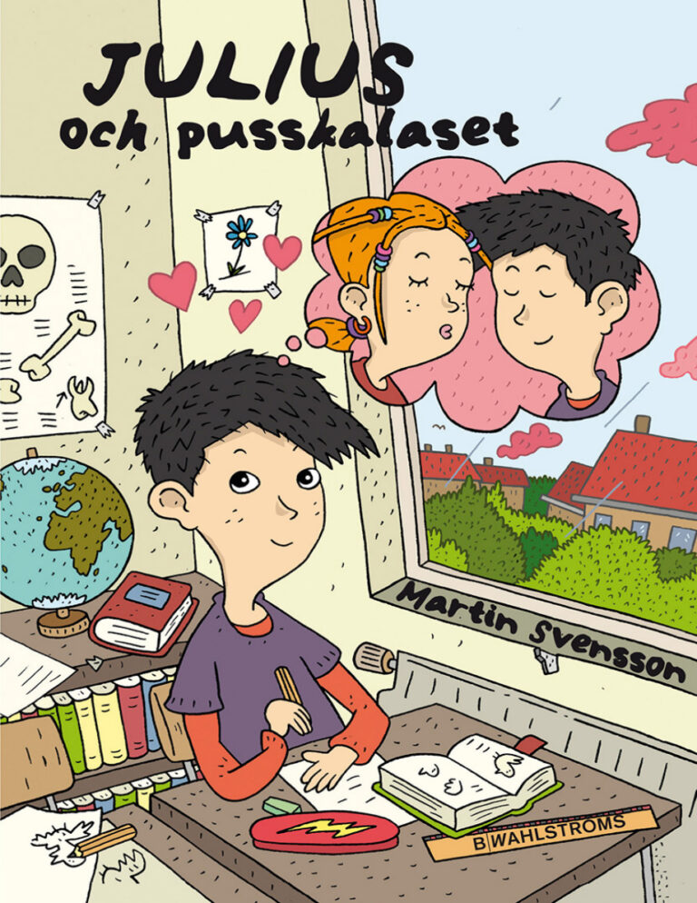 Julius och pusskalaset Martin Svensson Kitap Kapağı