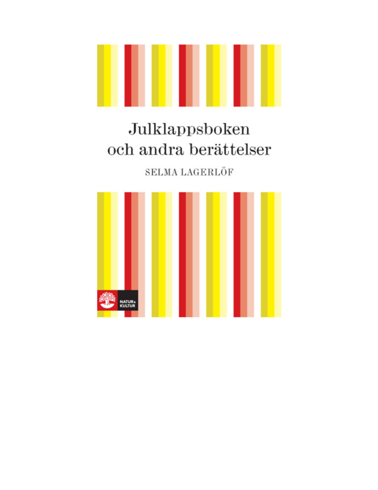 Julklappsboken och andra berattelser Lagerlof Selma Kitap Kapağı