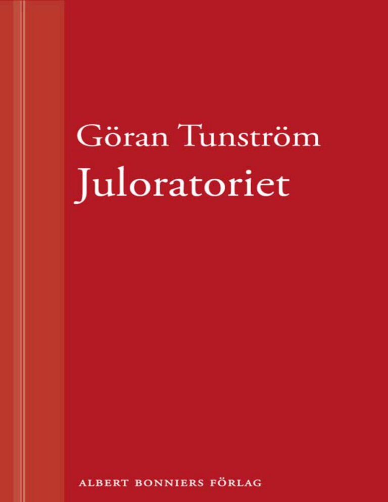 Juloratoriet Tunstrom Goran Kitap Kapağı