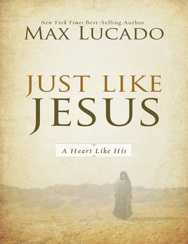 Just Like Jesus Max Lucado Kitap Kapağı