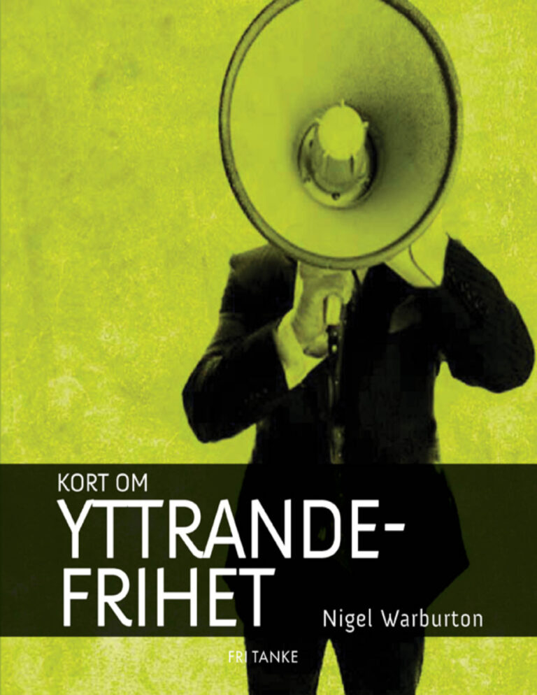 Kort om yttrandefrihet Warburton Nigel Kitap Kapağı