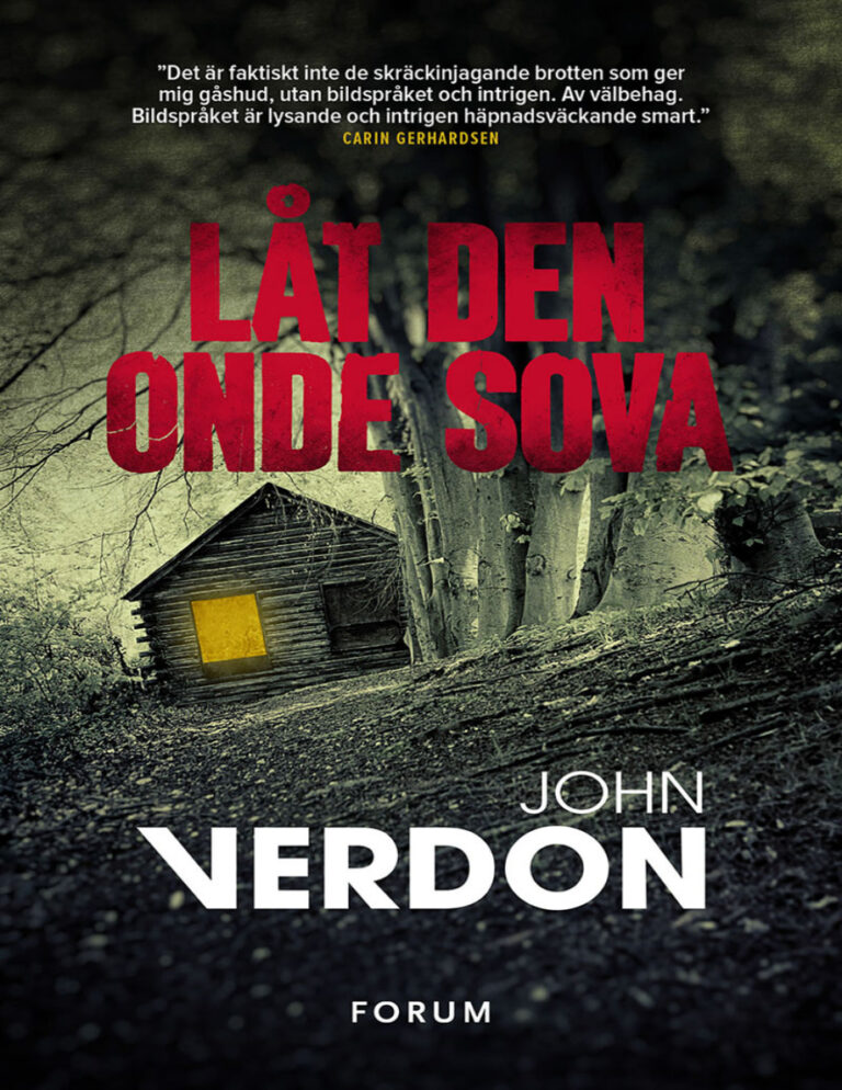 Lat den onde sova Verdon John Kitap Kapağı