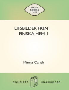 Lifsbilder fran finska hem Canth Minna Kitap Kapağı
