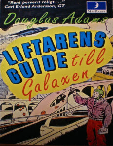 Liftarens guide till galaxen Adams Douglas Kitap Kapağı