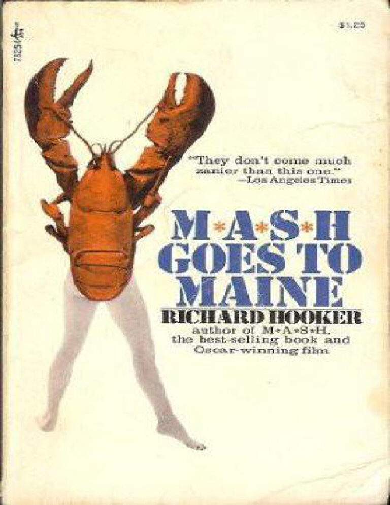MASH Goes to Maine Richard Hooker Kitap Kapağı