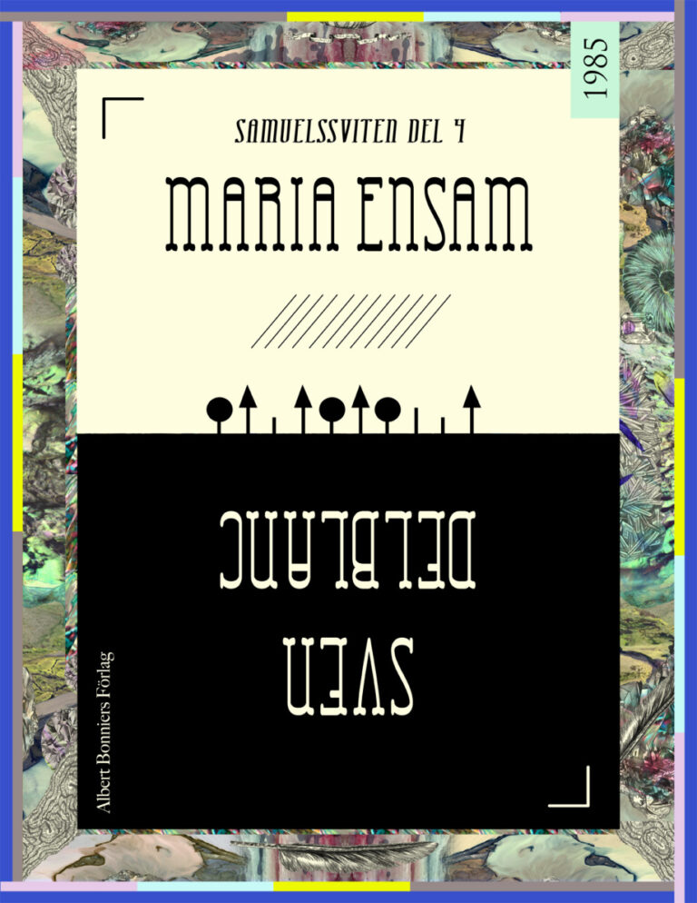 Maria ensam Delblanc Sven Kitap Kapağı